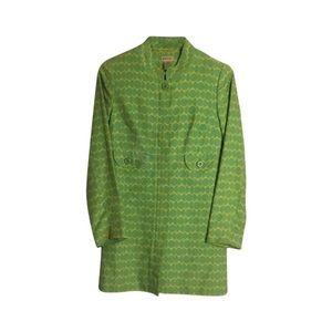 Anthro Graphic Retro Print Jacket